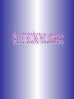 Lop 10 - Mot so cong thuc luong giac