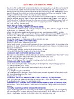 Khắc phục một số lỗi trên Word