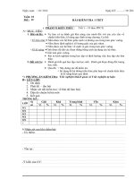 đề kiểm tra học kì 2 môn toán 9