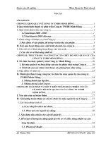 Luận văn tốt nghiệp: Hoàn thiện cơ cấu tổ chức bộ máy quản lý tại công ty TNHH Minh Hồng