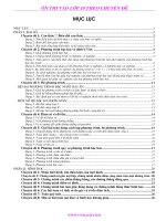 chuyên đề ôn thi lớp 10