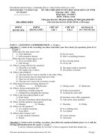 ĐỀ TUYỂN CHỌN ĐỘI TUYỂN HSG CẤP TỈNH -TỈNH AN GIANG (2013-2014)