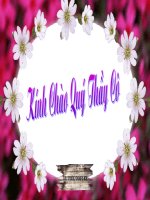 các tác dụng của ánh sáng