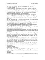 DE CUONG MON LY LUAN - TRUONG DHSP TDTT HN