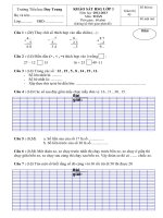 Đề Toán HSG lớp 1, năm học 2012-2013
