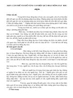 SKKN Nâng cao hiệu quả dạy học giáo dục công dân trong trường phổ thông