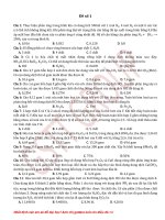 đề thi thử GSTT group hà nội