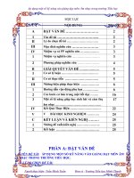 SKKN áp DỤNG một số kỹ NĂNG vào GIẢNG dạy môn âm NHẠC TRONG TRƯỜNG TIỂU học