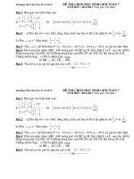 Đề thi chon học sinh giỏi trường môn Toán 7