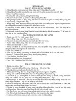 de cuong dia lí 4 HK 2 HOA