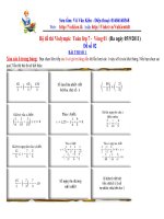 Violympic - Vong 01 Toan lop 7 ( De so 2 ra ngày 5/9/2011))