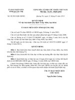 QUYẾT ĐỊNH Về việc ban hành Quy định về dạy thêm, học thêm của UBND Tỉnh Quảng Trị