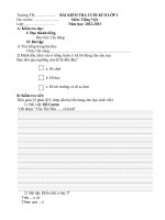 ĐỀ KT CUỐI HK II LỚP 1 NĂM 12-13