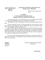 HỒ SƠ XÉT CÔNG NHẬN ĐƠN VỊ VĂN HOÁ