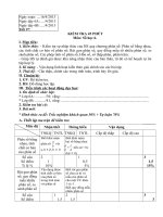 Đề kiểm tra Toán 6 tiết 97