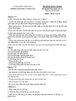 Hướng dẫn chấm Văn 8 HKII (2012 -2013)