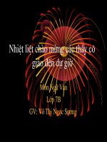 tiết 55: Điệp ngữ