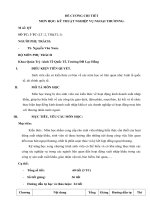 ĐỀ CƯƠNG CHI TIẾT MƠN HỌC: KỸ THUẬT NGHIỆP VỤ NGOẠI THƯƠNNG.