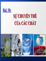 bai 38 su chuyen the cac chat