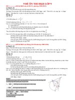 10 đề ôn thi HKII toán 9