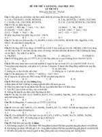 THI THU ĐH - LI THUYET (hay-co ĐA)