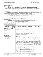 giáo án thể dục 8 năm học 2012 - 2013