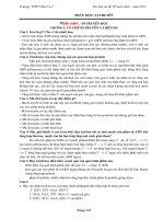 đề cương ôn thi tôt nghiệp sinh học 2013