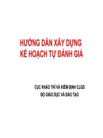 huong dan kiem dinh chat luong truong mam non