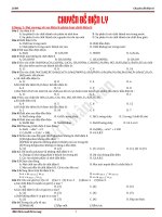 LTĐH-CHUYÊN ĐỀ ĐIỆN LY-PH DUNG DỊCH