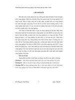 Đề án vận dụng phương pháp dãy số thời gian phân tích tình hình phát triển công nghiệp việt nam từ 2000 2005 và dư đoán ngắn hạn đến 2007