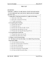 Luận văn tốt nghiệp: Kế toán bán hàng và xác định kết quả bán hàng tại Công ty Cổ phần đầu tư công nghệ và dịch vụ Rubic