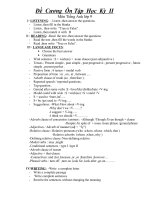 de cuong anh 9 -ky 2