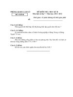 de thi hoc ki 2 su 7