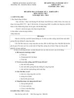 đề kiểm tra Tiéng việt 1- CN