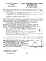 đề  hsg vat ly 10 ha tinh 2013