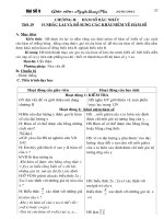 Giáo án Đại 9 Chương 2,3 NH 12 -13