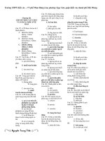 ĐỀ CƯƠNG ON THI HỌC KÌ II