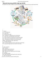 Tiếng Anh xây dựng viết tắt, thuật ngữ viết tắt