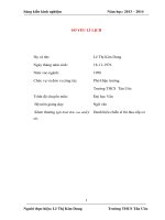 Một vài biện pháp chỉ đạo bồi dưỡng học sinh giỏi môn giáo dục công dân