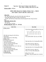 thể dục tuần 33