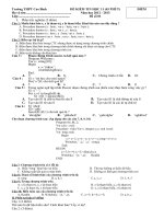 Đề thi TIN HỌC HK II (2012 -2013)