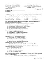 de thi hoc ky 2 năm 2013 pvd ma 234