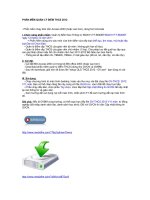 PHẦN MỀM QUẢN LÝ ĐIỂM THCS