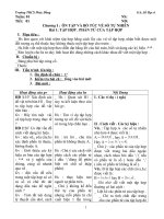 GIÁO ÁN SỐ HỌC 6 -CN.1