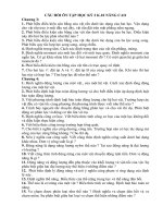 Câu hỏi ôn tập học kỳ 2 lớp 10 Nâng cao.