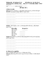 de kiểm tra tin tiểu học học kỳ 2