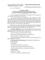 Kế hoạch sinh hoạt chi bộ năm 2013