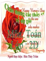 Toan: Em ôn lại những gì đã học.Tram