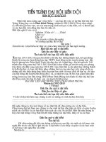 Kế hoạch đai hội liên đội