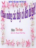 làm quen với logo